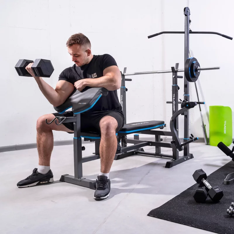 Banca fitness aparat multifunctional nou.