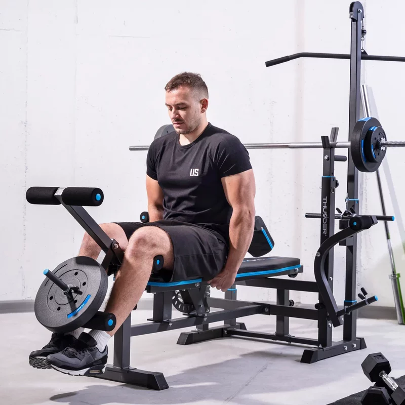 Banca fitness aparat multifunctional nou.