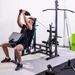 Banca fitness aparat multifunctional nou.